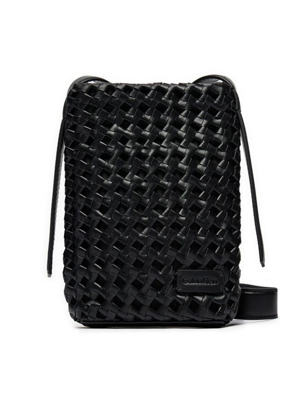 Calvin Klein Calvin Klein Ročna torba Ck Braided Mini Bag K60K612172 Črna