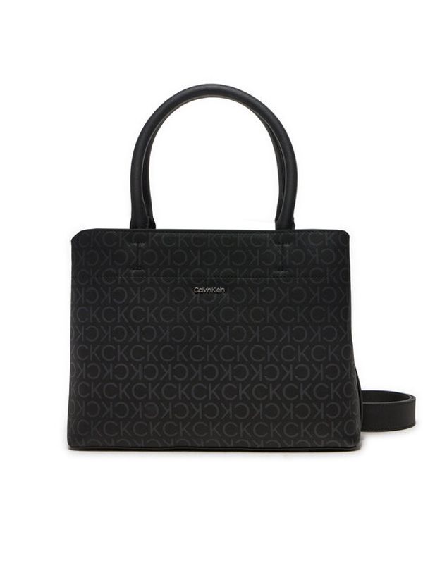 Calvin Klein Calvin Klein Ročna torba Ck Business Medium Tote_Mono K60K612575 Črna