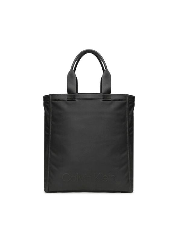 Calvin Klein Calvin Klein Ročna torba Ck Connect Tote Pu K40K401001 Črna