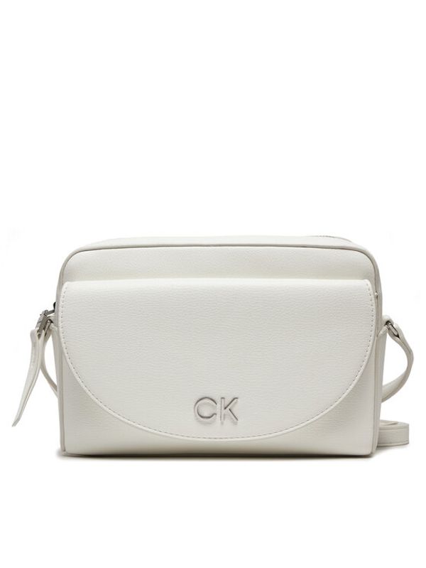 Calvin Klein Calvin Klein Ročna torba Ck Daily Camera Bag Pebble K60K611914 Bela