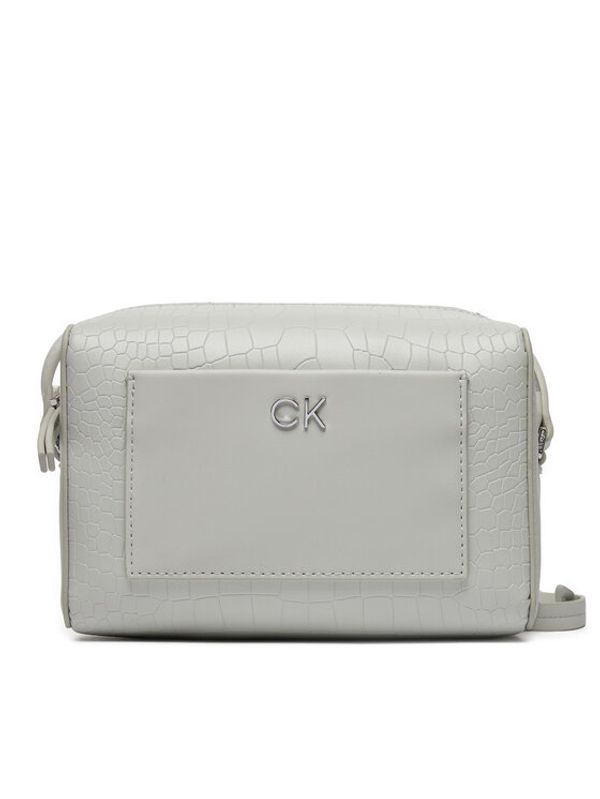 Calvin Klein Calvin Klein Ročna torba Ck Daily Camera Bag_Croco K60K612140 Siva