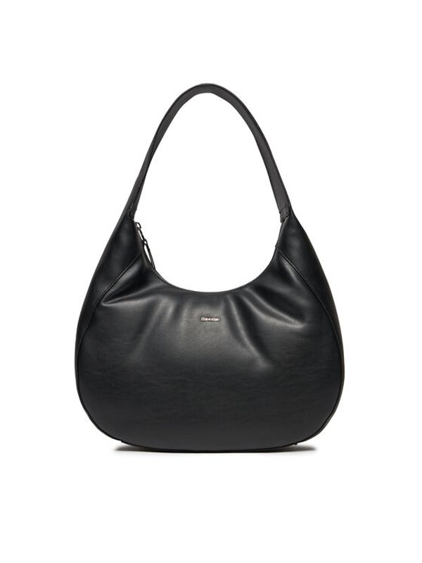 Calvin Klein Calvin Klein Ročna torba Ck Must Soft Large Shoulder Bag K60K611747 Črna