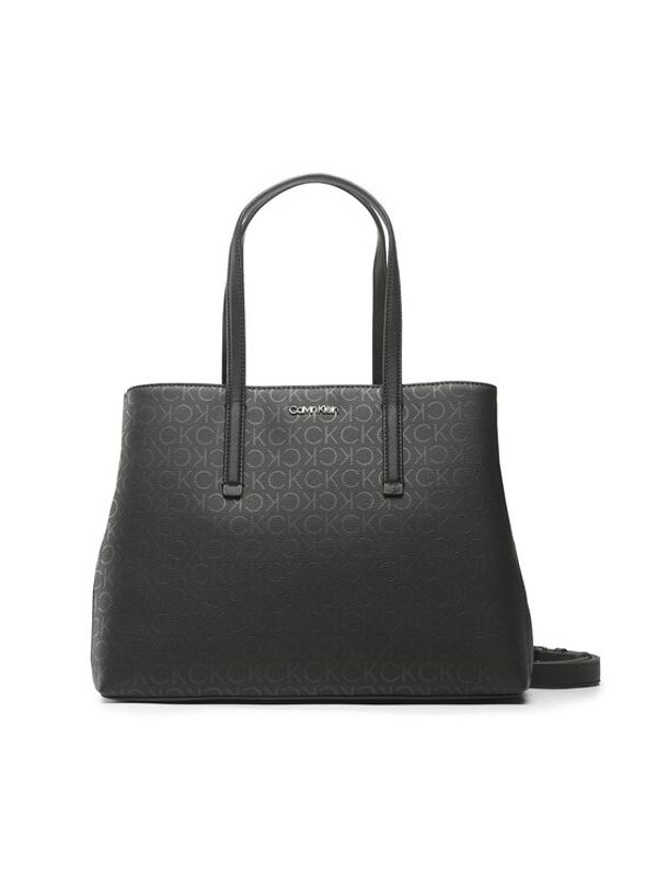 Calvin Klein Calvin Klein Ročna torba Ck Must Tote Md Epi Mono K60K610628 Črna