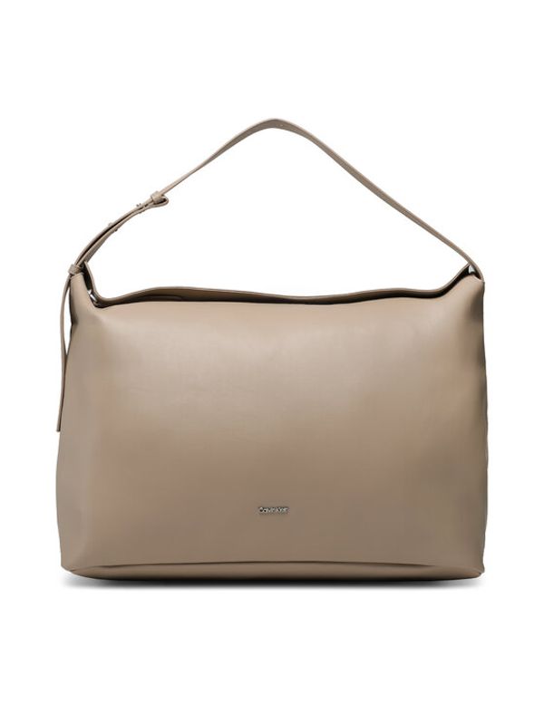 Calvin Klein Calvin Klein Ročna torba Elevated Soft Shoulder Bag Lg K60K610752 Rjava