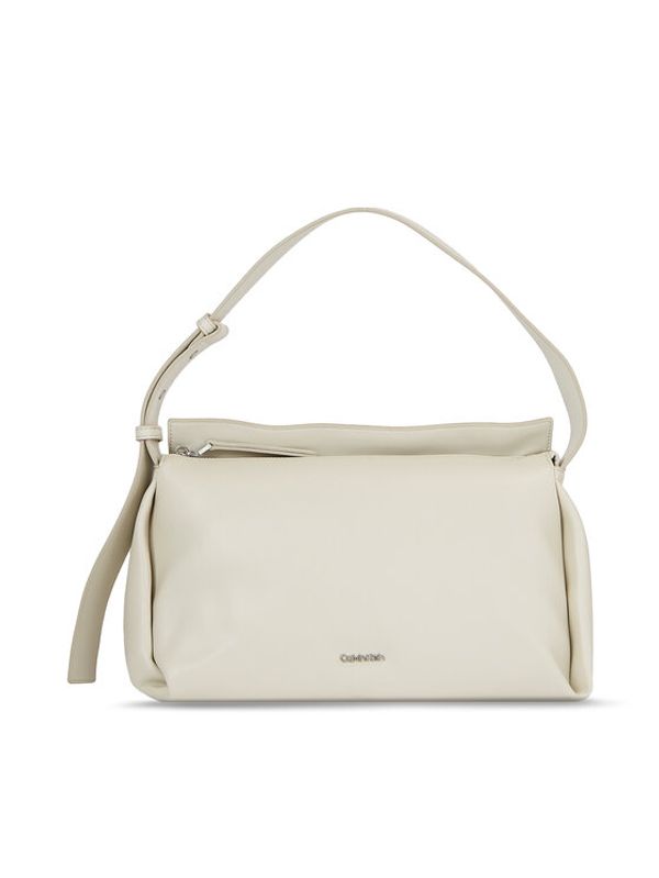 Calvin Klein Calvin Klein Ročna torba Elevated Soft Shoulder Bag Sm K60K610756 Écru