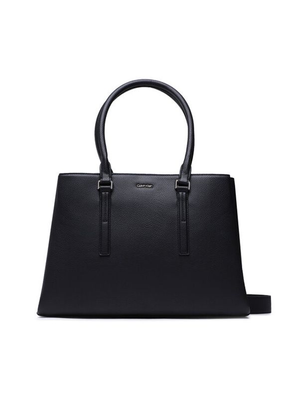 Calvin Klein Calvin Klein Ročna torba Elevated Tote Lg K60K610169 Črna