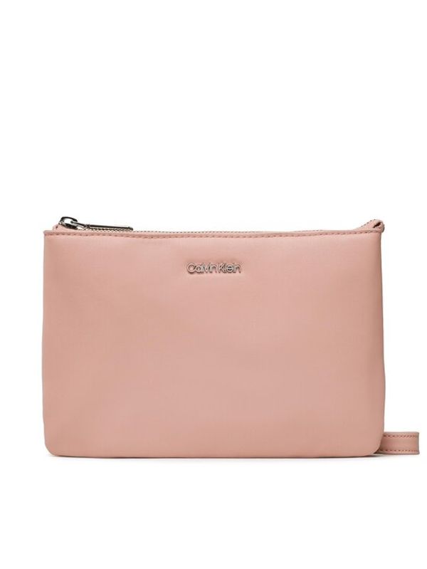 Calvin Klein Calvin Klein Ročna torba Must Ew Dbl Cmpt Crossbody K60K610177 Roza