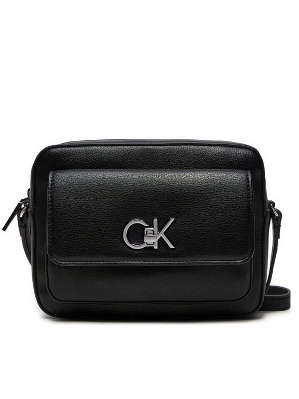 Calvin Klein Calvin Klein Ročna torba Re-Lock Camera Bag W/Flap_Pbl K60K612538 Črna