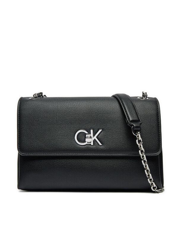 Calvin Klein Calvin Klein Ročna torba Re-Lock Conv K60K612554 Črna