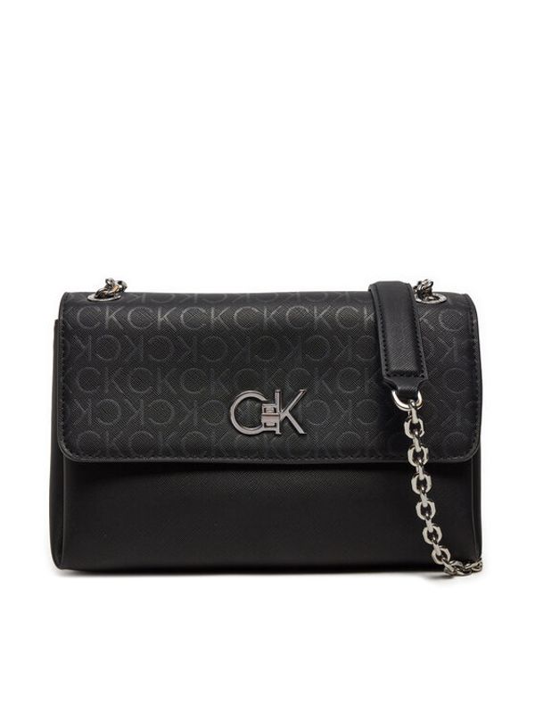 Calvin Klein Calvin Klein Ročna torba Re-Lock Conv K60K612677 Črna