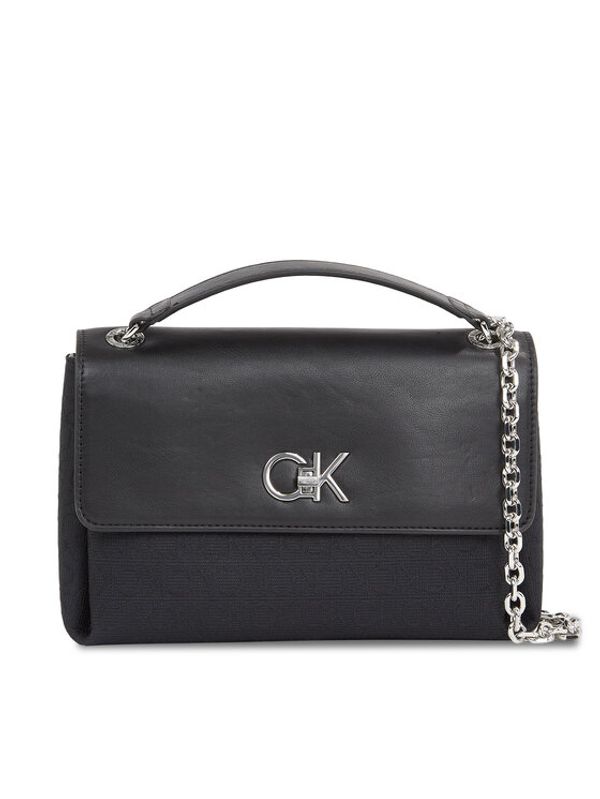 Calvin Klein Calvin Klein Ročna torba Re-Lock Conv Shoulder Bag_Jcq K60K611755 Črna
