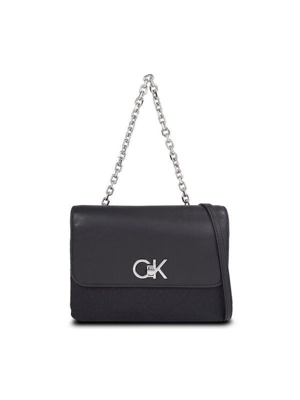 Calvin Klein Calvin Klein Ročna torba Re-Lock Double Gusett Bag_Jcq K60K611877 Črna