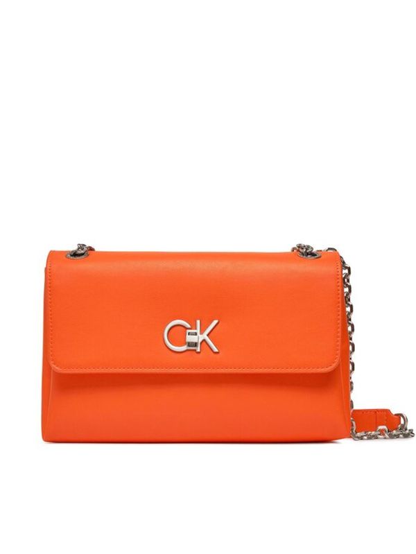 Calvin Klein Calvin Klein Ročna torba Re-Lock Ew Conv Crossbody K60K611084 Oranžna