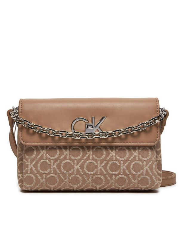 Calvin Klein Calvin Klein Ročna torba Re-Lock Mini K60K612642 Bež