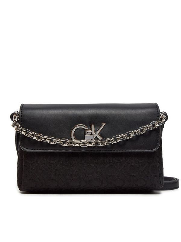 Calvin Klein Calvin Klein Ročna torba Re-Lock Mini K60K612642 Črna