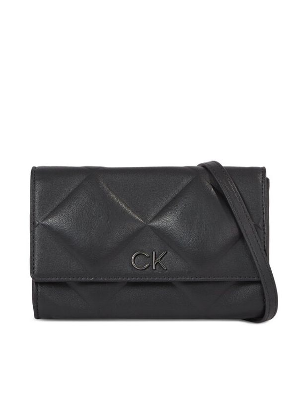 Calvin Klein Calvin Klein Ročna torba Re-Lock Quilt Mini Bag K60K611086 Črna