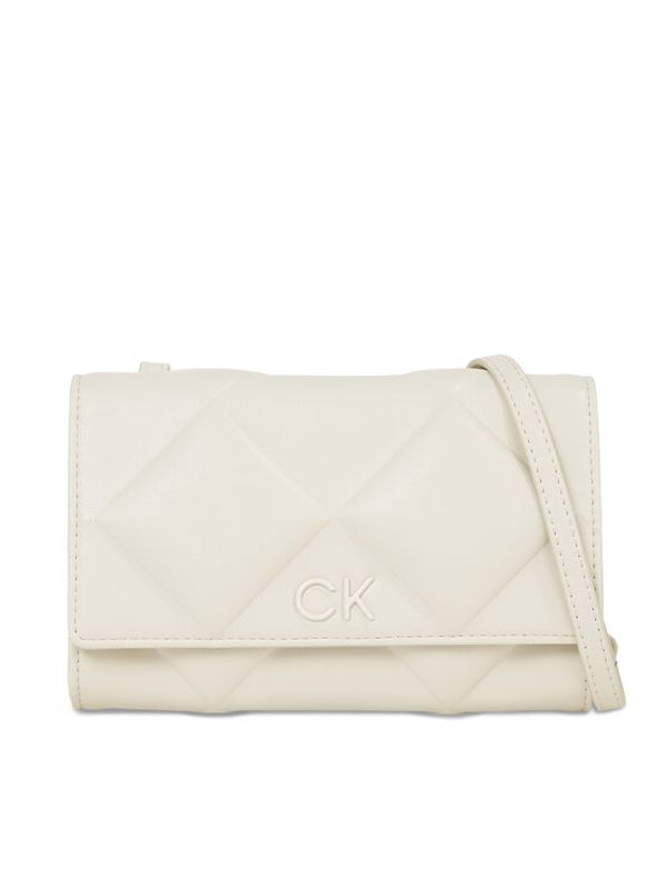 Calvin Klein Calvin Klein Ročna torba Re-Lock Quilt Mini Bag K60K611086 Écru
