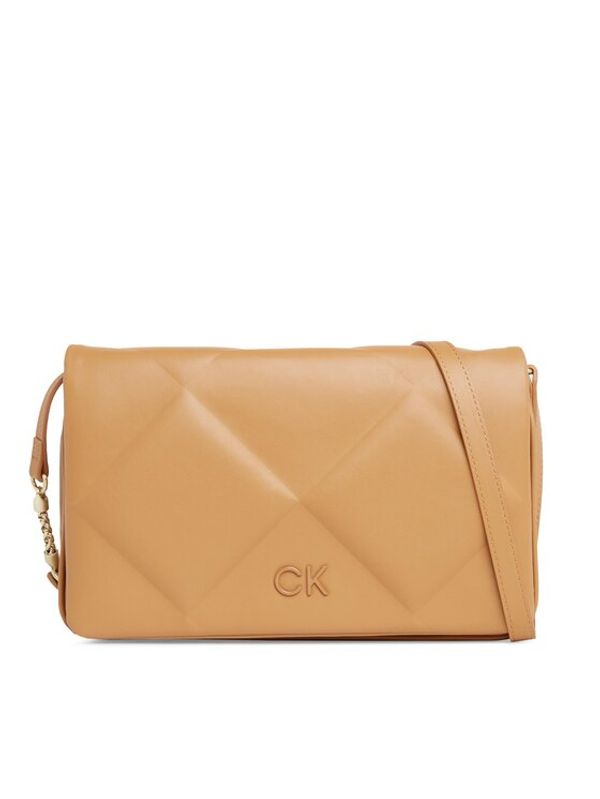Calvin Klein Calvin Klein Ročna torba Re-Lock Quilt Shoulder Bag K60K611021 Rjava