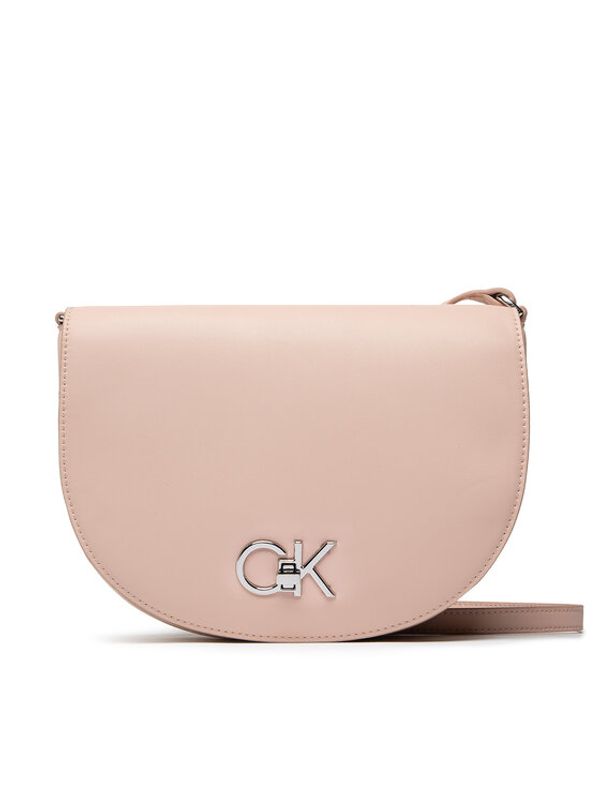 Calvin Klein Calvin Klein Ročna torba Re-Lock Saddle Bag K60K609871 Roza