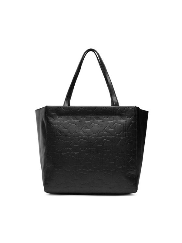 Calvin Klein Calvin Klein Ročna torba Sleek Shopper 29 Aol K60K609773 Črna