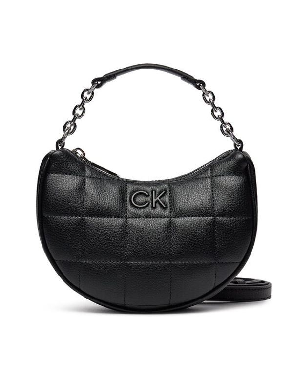 Calvin Klein Calvin Klein Ročna torba Square Quilt Chain Mini Bag K60K612020 Črna