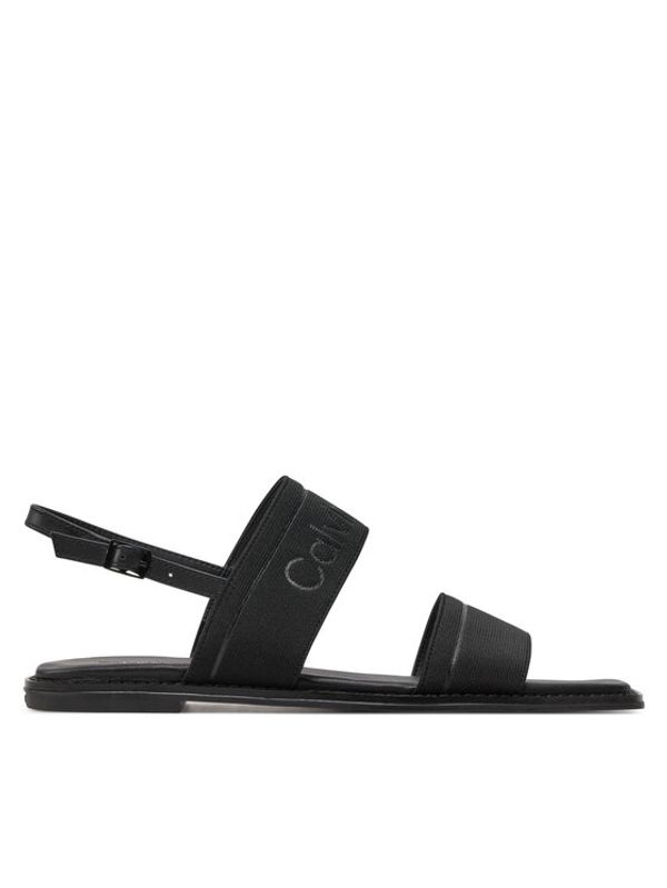 Calvin Klein Calvin Klein Sandali Flat Sandal He HW0HW01990 Črna