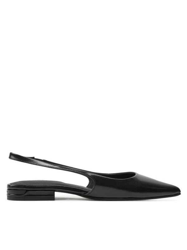 Calvin Klein Calvin Klein Sandali Flat Slingback Pump Saff HW0HW02135 Črna