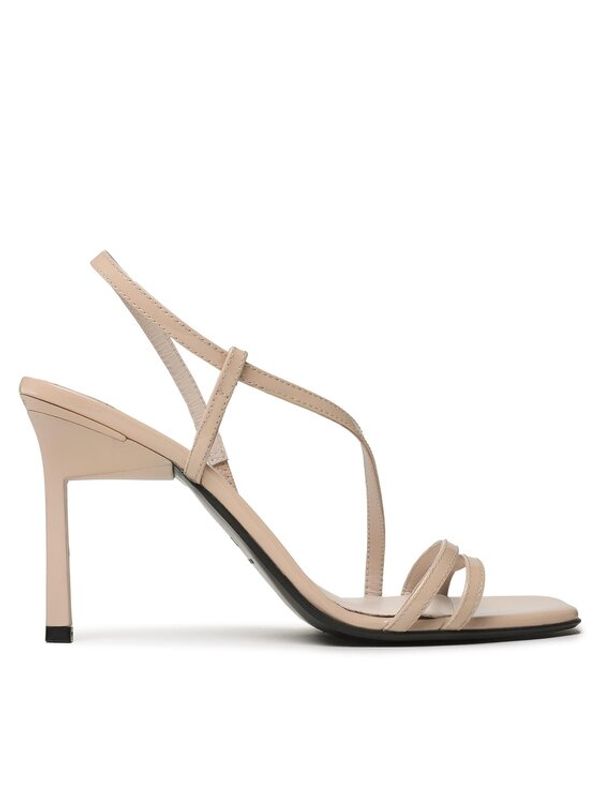 Calvin Klein Calvin Klein Sandali Geo Stiletto Asy Sandal HW0HW01609 Bež