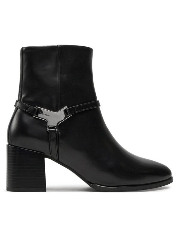 Calvin Klein Calvin Klein Škornji Ankle Boot 55 HW0HW02095 Črna