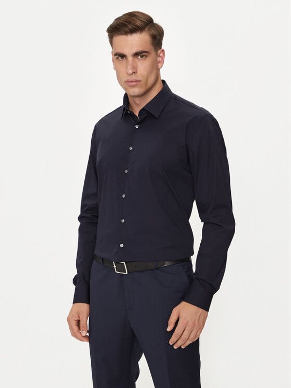 Calvin Klein Calvin Klein Srajca K10K113160 Mornarsko modra Slim Fit