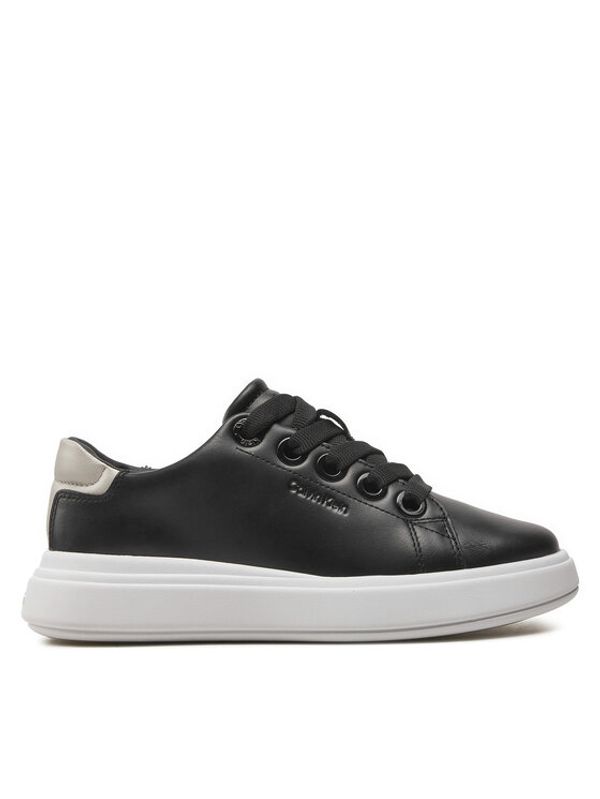 Calvin Klein Calvin Klein Superge Cupsole Lace Up Lth HW0HW02085 Črna