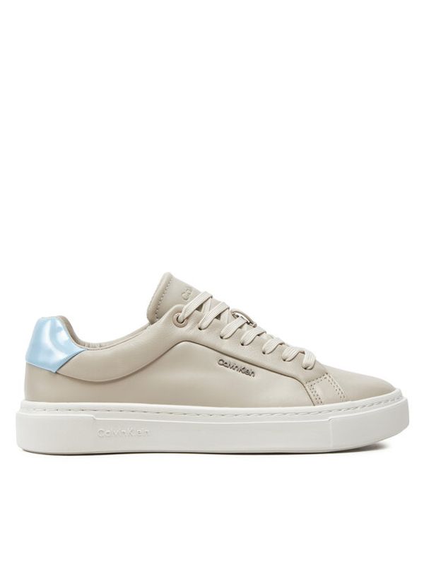 Calvin Klein Calvin Klein Superge Cupsole Lace Up W/Ml Lth HW0HW02119 Bež