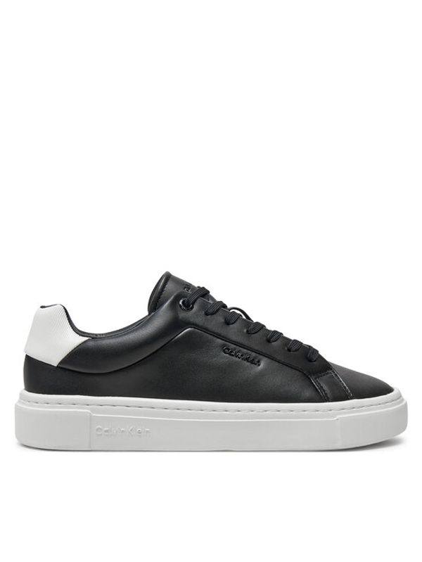 Calvin Klein Calvin Klein Superge Cupsole Lace Up W/Ml Lth HW0HW02201 Črna