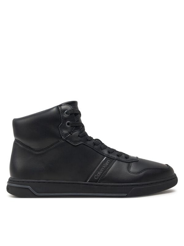 Calvin Klein Calvin Klein Superge High Top Lace Up Logo HM0HM01492 Črna