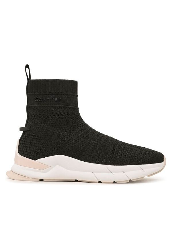 Calvin Klein Calvin Klein Superge Knit Sock Boot HW0HW01539 Črna