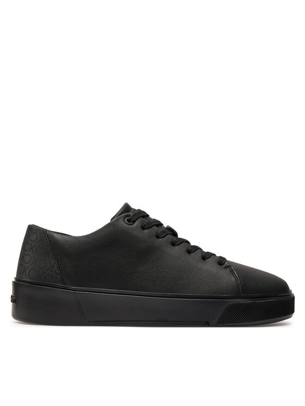 Calvin Klein Calvin Klein Superge Low Lace Up Lth Mono HM0HM01236 Črna