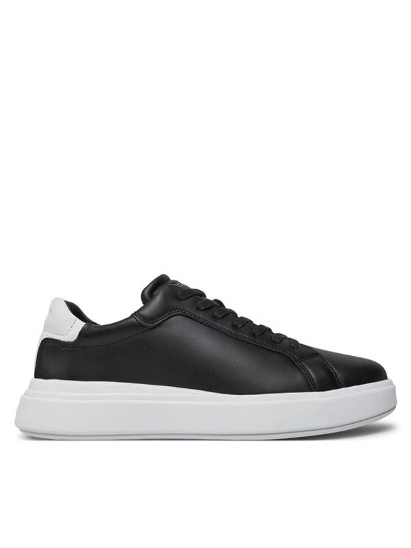 Calvin Klein Calvin Klein Superge Low Top Lace Up Lth HM0HM01016 Črna