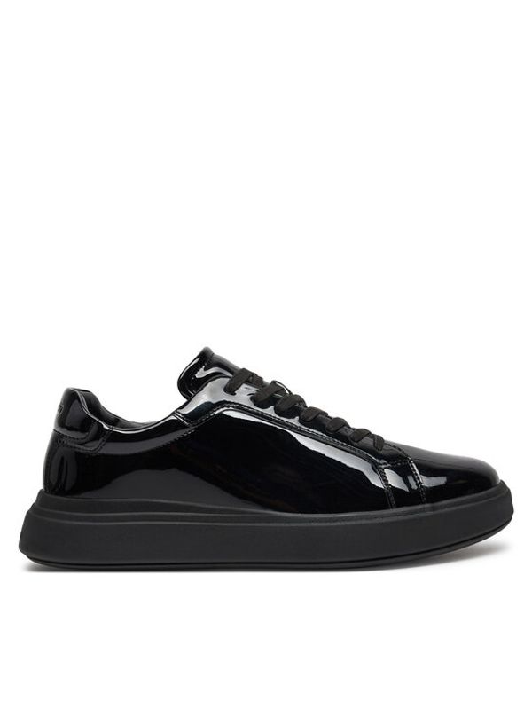 Calvin Klein Calvin Klein Superge Low Top Lace Up Pat HM0HM01602 Črna