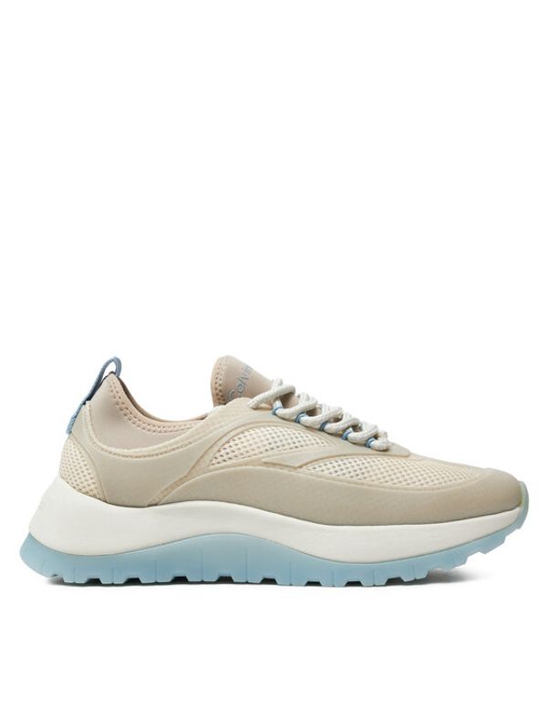 Calvin Klein Calvin Klein Superge Runner Lace Up Pearl Mix M HW0HW02079 Bež