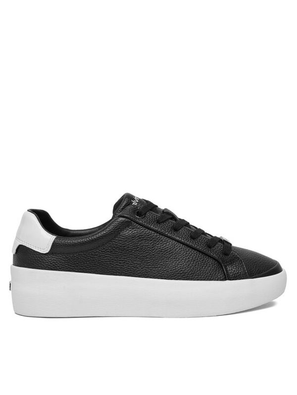 Calvin Klein Calvin Klein Superge Vulc Lace Up Lth HW0HW02214 Črna