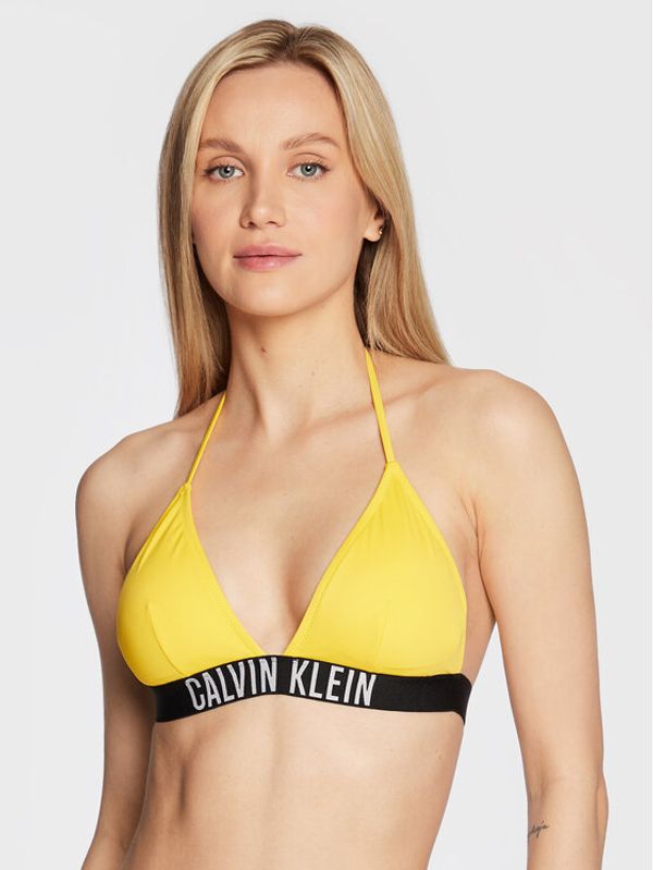 Calvin Klein Swimwear Calvin Klein Swimwear Gornji del bikini Intense Power KW0KW01850 Rumena