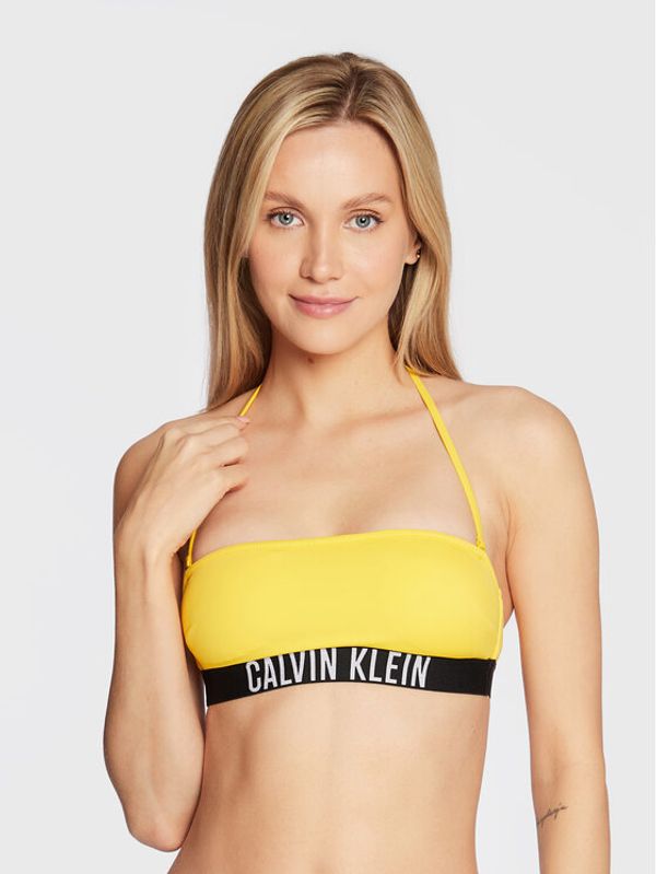 Calvin Klein Swimwear Calvin Klein Swimwear Gornji del bikini Intense Power KW0KW01907 Rumena