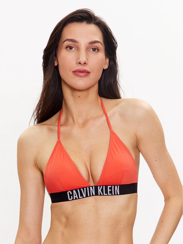 Calvin Klein Swimwear Calvin Klein Swimwear Gornji del bikini KW0KW01963 Oranžna