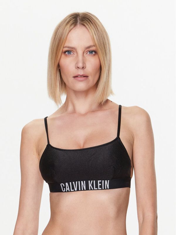 Calvin Klein Swimwear Calvin Klein Swimwear Gornji del bikini KW0KW01969 Črna