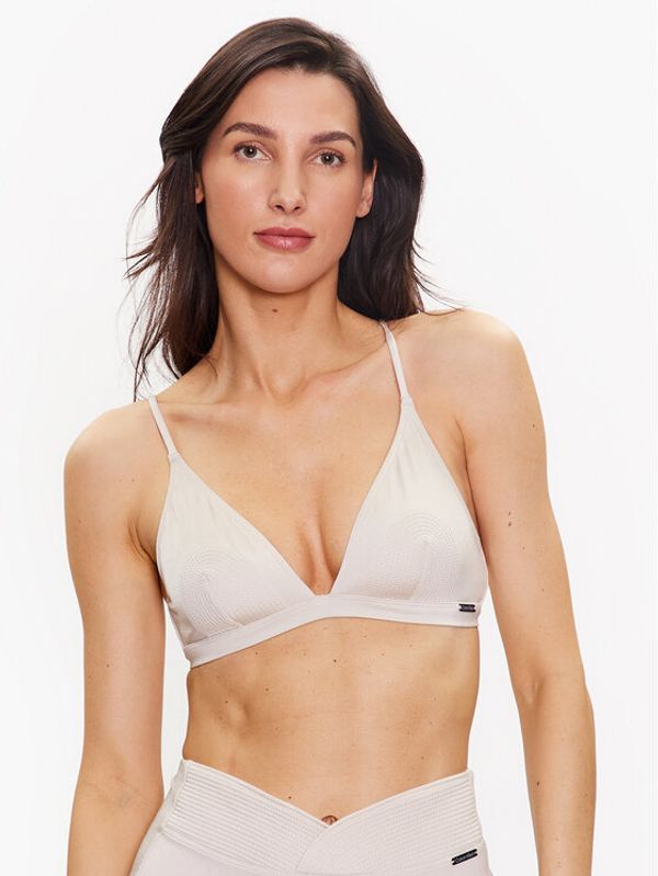 Calvin Klein Swimwear Calvin Klein Swimwear Gornji del bikini KW0KW02143 Bež