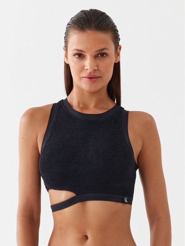 Calvin Klein Swimwear Calvin Klein Swimwear Gornji del bikini KW0KW02208 Črna