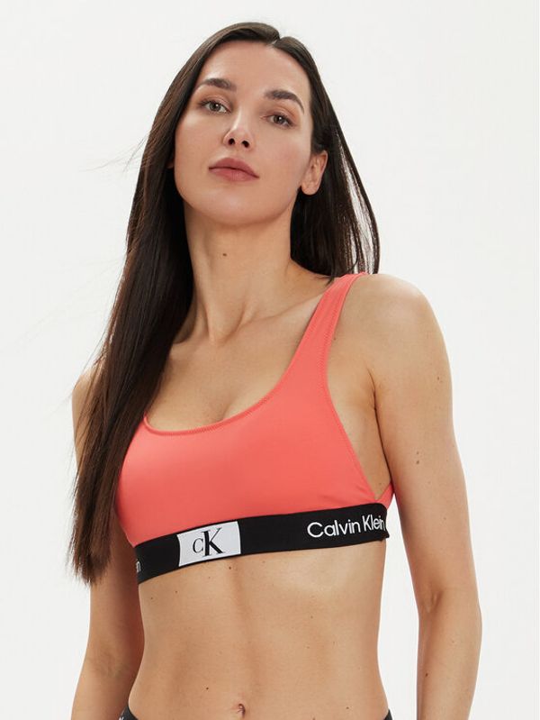 Calvin Klein Swimwear Calvin Klein Swimwear Gornji del bikini KW0KW02354 Koral