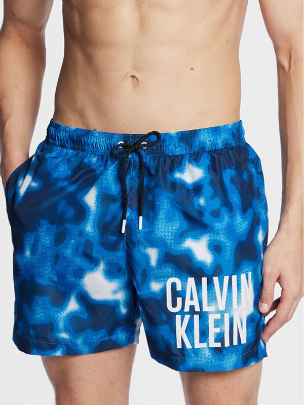 Calvin Klein Swimwear Calvin Klein Swimwear Kopalne hlače KM0KM00795 Modra Regular Fit