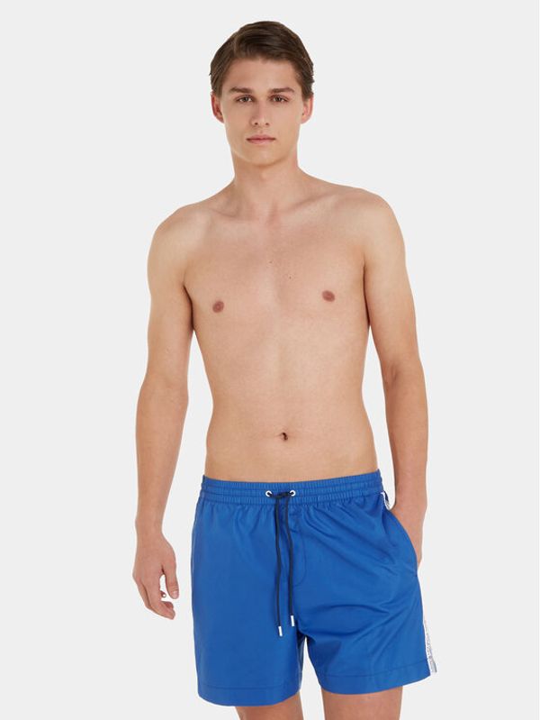 Calvin Klein Swimwear Calvin Klein Swimwear Kopalne hlače KM0KM00810 Modra Regular Fit