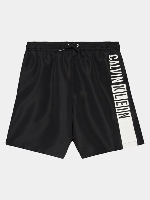 Calvin Klein Swimwear Calvin Klein Swimwear Kopalne hlače KV0KV00035 Črna Regular Fit